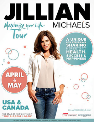 An Evening with Jillian Michaels on the Maximize Your Life Tour